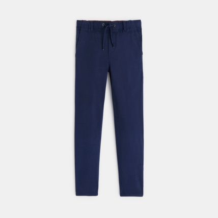 Avis Pantalon large à enfiler bleu garçon OKAIDI 1