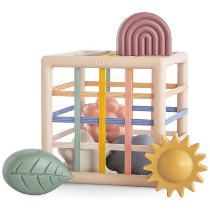 Avis Boîte à formes élastique Shape MUSHIE 1