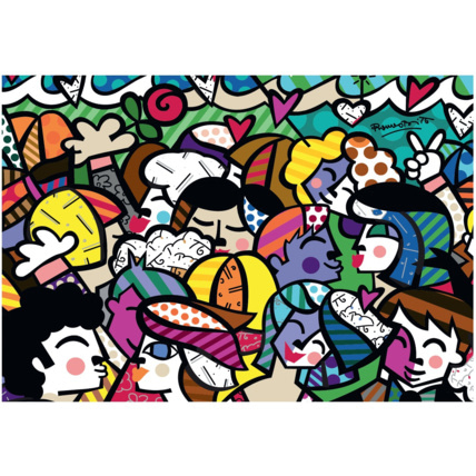 Avis Puzzle Romero Britto - Looking into the future BLUEBIRD PUZZLE 1