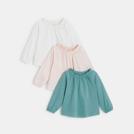 Avis Blouse col élastique (lot de 3) OBAÏBI 1