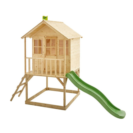 Avis Maisonnette cabane sur pilotis toboggan Colline Tp Toys 1