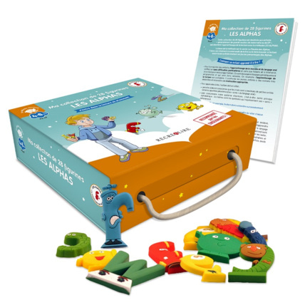 Avis Jeu éducatif Ma collection de 28 figurines Les Alphas ÉDITIONS RÉCRÉALIRE 1