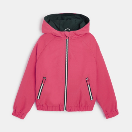 Avis Blouson doublé déperlant rose fille OKAIDI 1