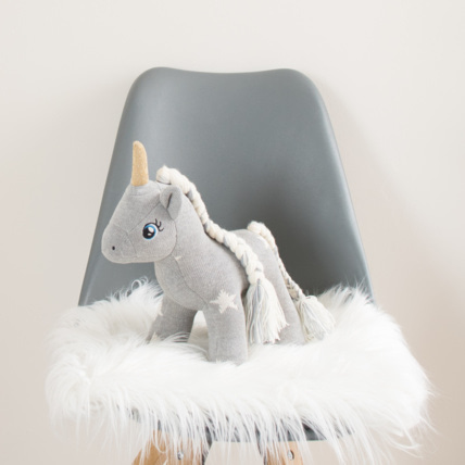 Avis Peluche en coton tricot Licorne étoile Sevira Kids 2