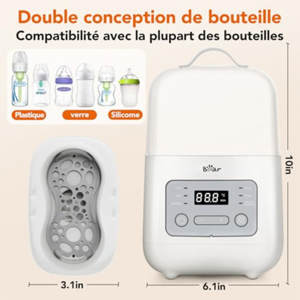Avis Chauffe-biberon 6-en-1 Bear 6