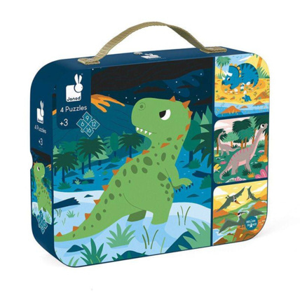 Avis 4 puzzles évolutifs Dinosaures JANOD 1