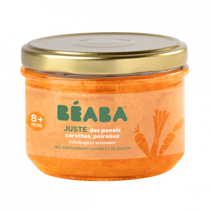 Avis Juste une purée de panais, carottes, poireaux et rutabaga BÉABA 1