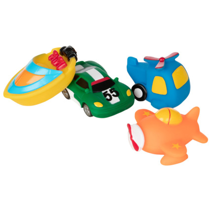Avis Set de 4 aspergeurs de bain - Véhicules Prémaman 1