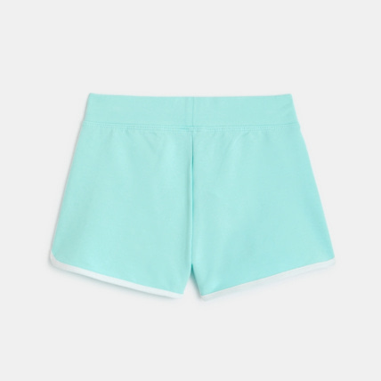 Avis Short uni en jersey bleu fille OKAIDI 4