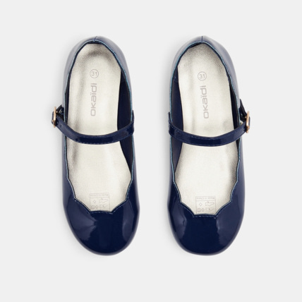 Avis Ballerines vernies à bride bleues fille OKAIDI 3