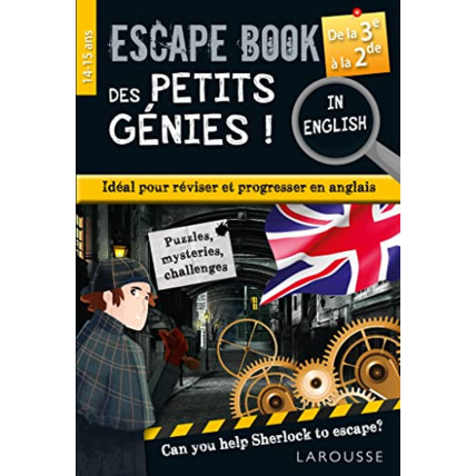 Avis Escape book des petits génies in english de la 3e à la seconde LAROUSSE 1