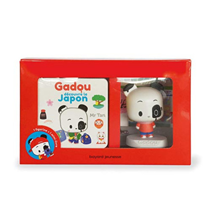Avis Gadou découvre le Japon: coffret livre + figurine BAYARD JEUNESSE 1