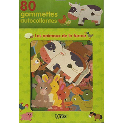 Avis Boite à gommettes Les animaux de la Ferme Éditions Lito 1