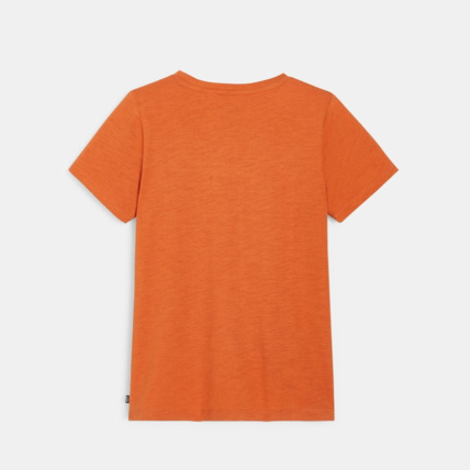 Avis T-shirt basique orange garçon OKAIDI 3
