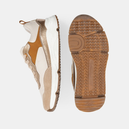 Avis Baskets running beige fille OKAIDI 3
