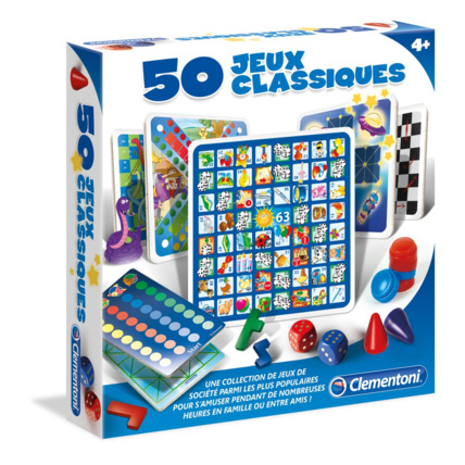 Avis 50 jeux classiques Clementoni 1