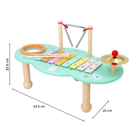 Avis Table musicale en bois enfant jouet d'éveil musical Montessori POP Mon Mobilier Design 4