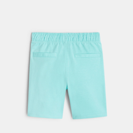 Avis Bermuda en coton bleu garçon OKAIDI 3