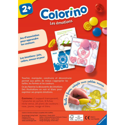 Avis Colorino - Les émotions - de 2 ans RAVENSBURGER 2