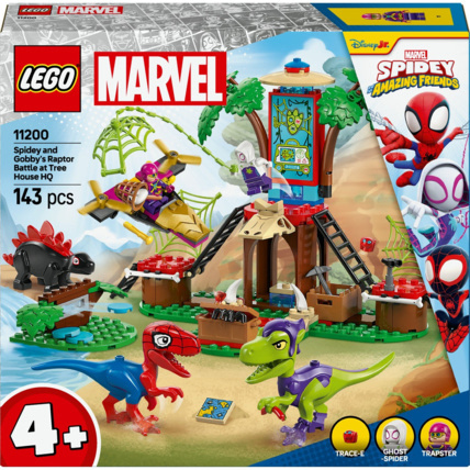 Avis Spidey contre le Raptor de Gobby à la cabane dans l'arbre Marvel LEGO 1
