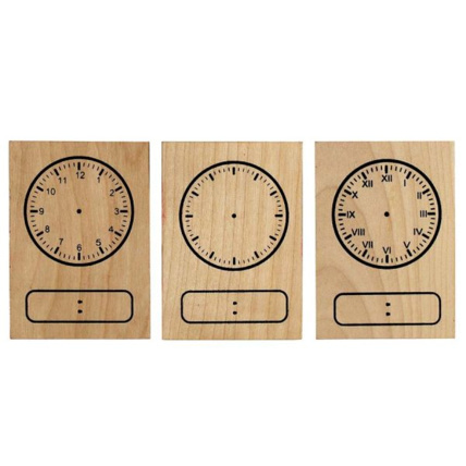 Avis Tampons Géant En Bois - Horloges LOOLIPO 1
