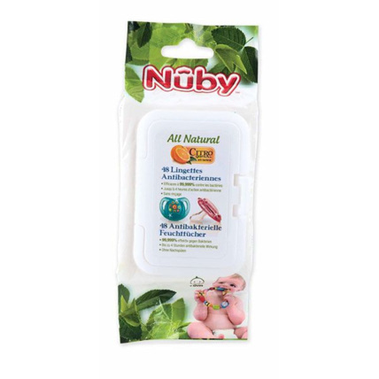 Avis Lingettes anti-bactériennes NUBY 1