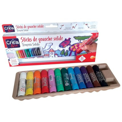 Avis 12 sticks de peinture solide CRÉA & CIE 1