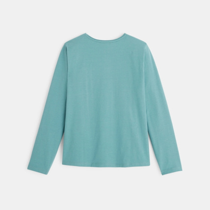 Avis T-shirt à motif Libellule vert fille OKAIDI 3