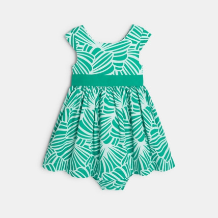 Avis Robe de cérémonie impression graphique et bloomer OBAÏBI 1