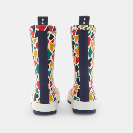 Avis Bottes de pluie cœurs fille OKAIDI 4