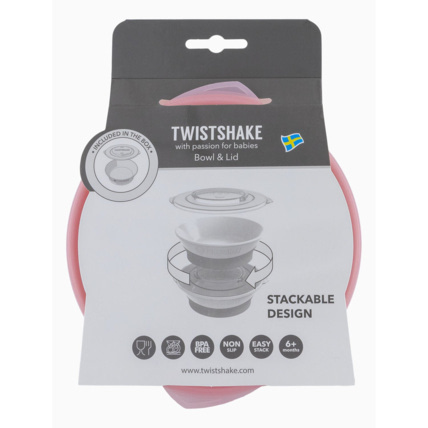 Avis Assiette creuse anti-dérapante TWISTSHAKE 1