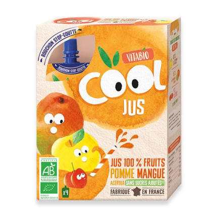 Avis Cool Jus - Pomme de France Mangue Acérola Babybio 1