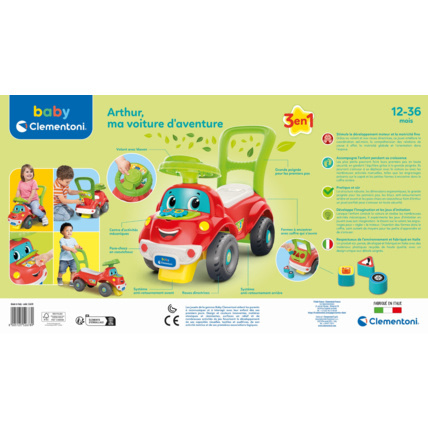 Avis Arthur, ma voiture d'aventure Clementoni 3