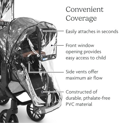 Avis Habillage Pluie Seconde Assise UPPAbaby 3
