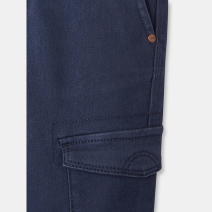 Avis Pantalon cargo en toile bleu garçon OKAIDI 3