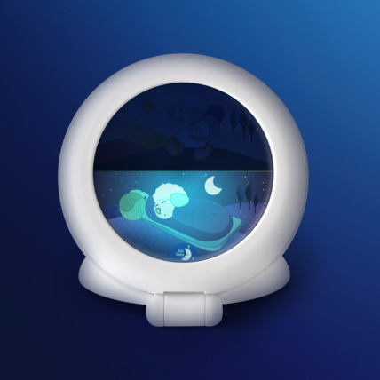 Avis Veilleuse indicatrice de réveil Kid Sleep Globetrotter PABOBO 4