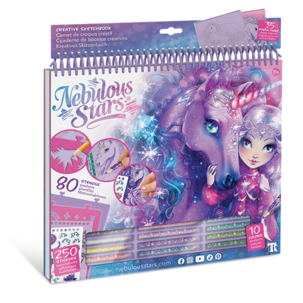Avis Grand carnet de croquis créatifs - galaxie NEBULOUS STARS 1