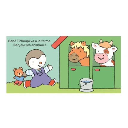Avis Livre Bébé T'choupi à la ferme NATHAN 2