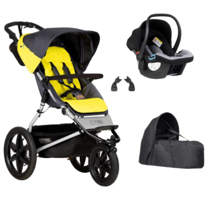 Avis Poussette Terrain + coque auto Protect Mountain Buggy 1