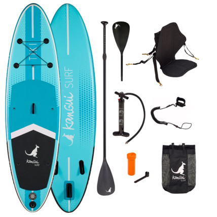 Avis Stand up paddle gonflable SUP avec siège kayak Kangui 1
