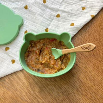 Avis Cuillère en silicone pour bébé Yooji 2