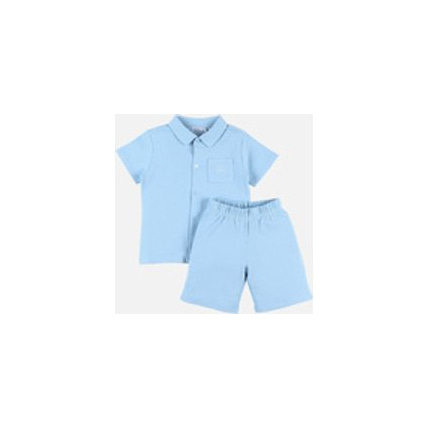 Avis Pyjama avec col chemise en jersey gaufré NOUKIE'S 1