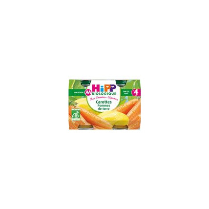 Avis Carottes Pommes de terre 125g dès 4 mois HIPP 1