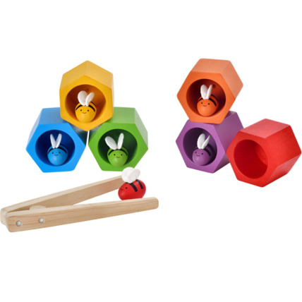 Avis Jeu de pince Nid d'abeilles PLAN TOYS 1