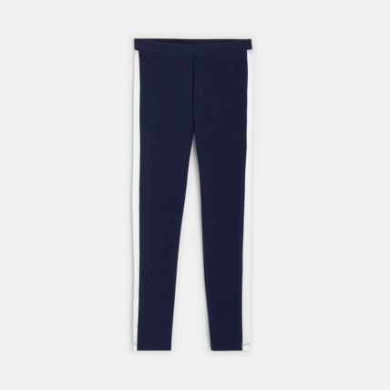Avis Leggings en coton biologique bleu fille OKAIDI 1
