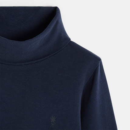 Avis T-shirt col roulé bleu fille OKAIDI 3