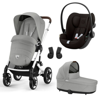 Avis Poussette Trio Talos s Lux 2 + Siège auto Cloud g i-Size + Nacelle CYBEX 2