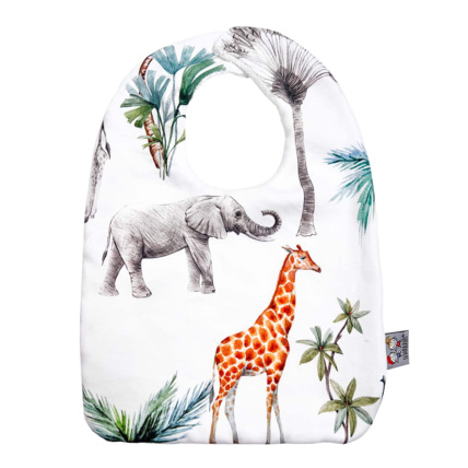 Avis Bavoir en coton, Safari Sevira Kids 1