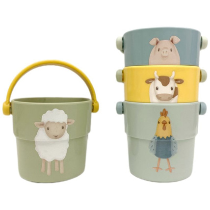 Avis Lot de 4 gobelets de bain Little Farm LITTLE DUTCH 1