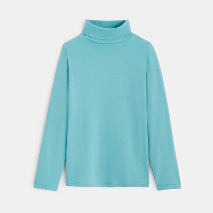 Avis T-shirt col roulé manches longues vert garçon OKAIDI 1